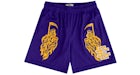 Eric Emanuel x Warren Lotas Short Purple/Yellow