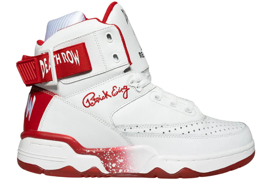 Ewing 33 Hi Death Row Records White Red 1BM00767 128 CN Ewing 33 Hi Death Row Records White Red 1BM00767 128 CN
