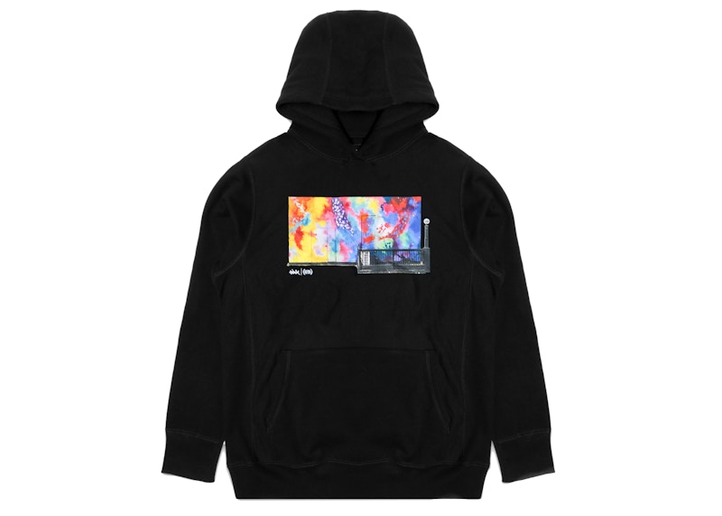 Extra Butter x Stash Mural Hoodie Black - FW20 Men's - US