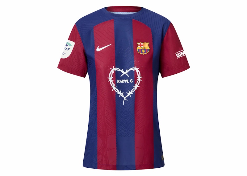 FC Barcelona x Karol G Women's Home 23/24 Players Edition Jersey