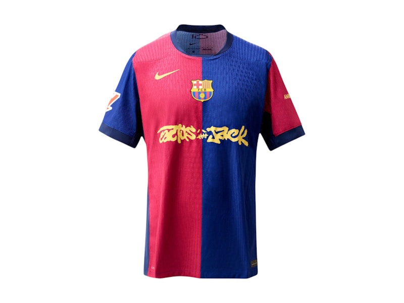 Travis scott×Barcelona Mサイズ 21 デヨング FC Barcelona x Travis Scott F. De Jong Limited Edition 2024/25