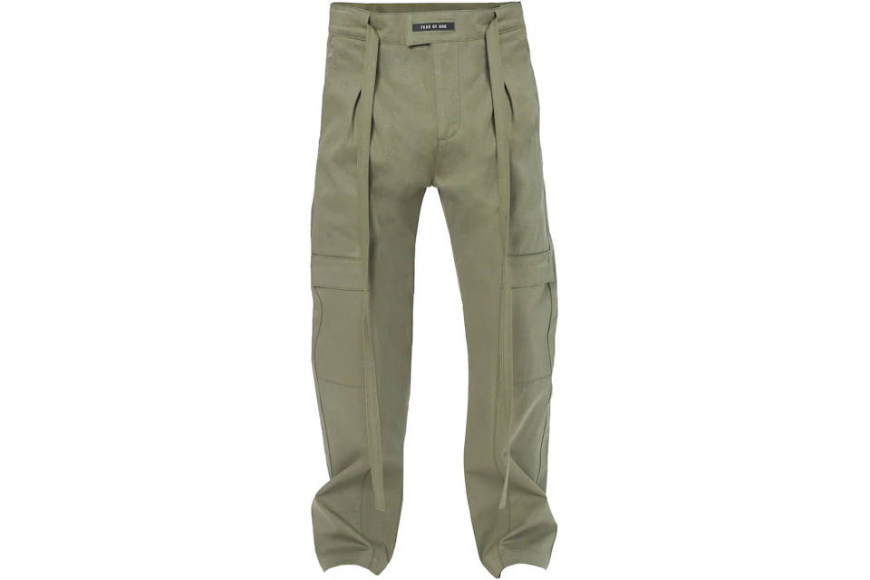 FEAR OF GOD Baggy Cargo Pants Army Green