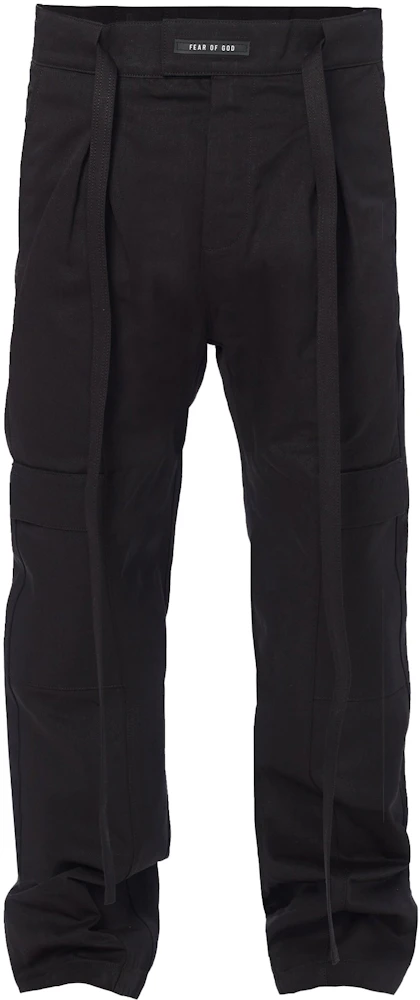 FEAR OF GOD Baggy Cargo Pants Black - SIXTH COLLECTION - GB