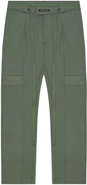FEAR OF GOD Baggy Cargo Trouser Pants Army Green - SIXTH COLLECTION - US