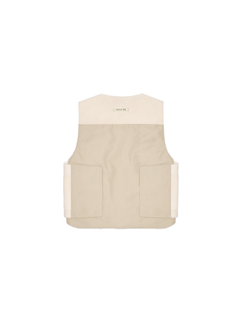 FEAR OF GOD Bull Rider Vest Bone/Cream - SIXTH COLLECTION - US