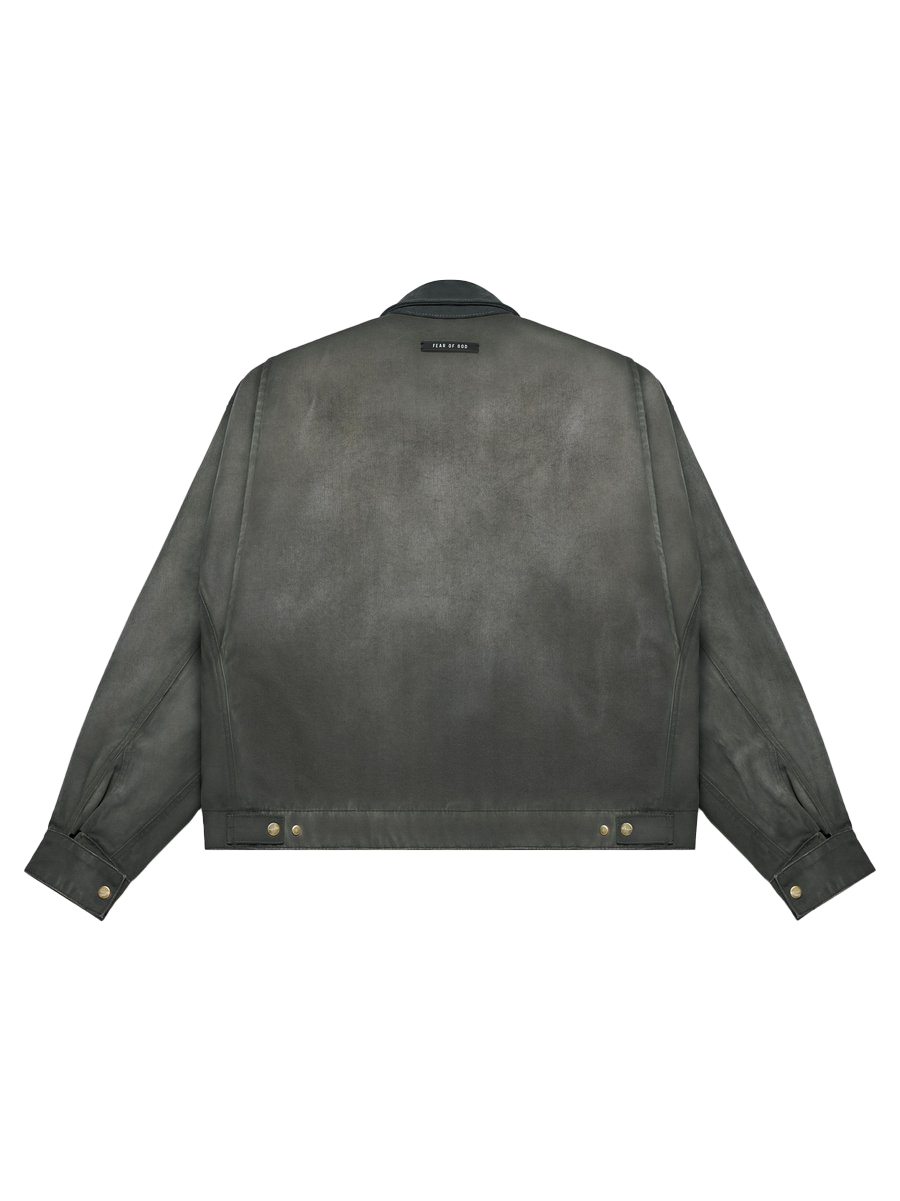 FEAR OF GOD Canvas Work Jacket Seaweed - SIXTH COLLECTION - US