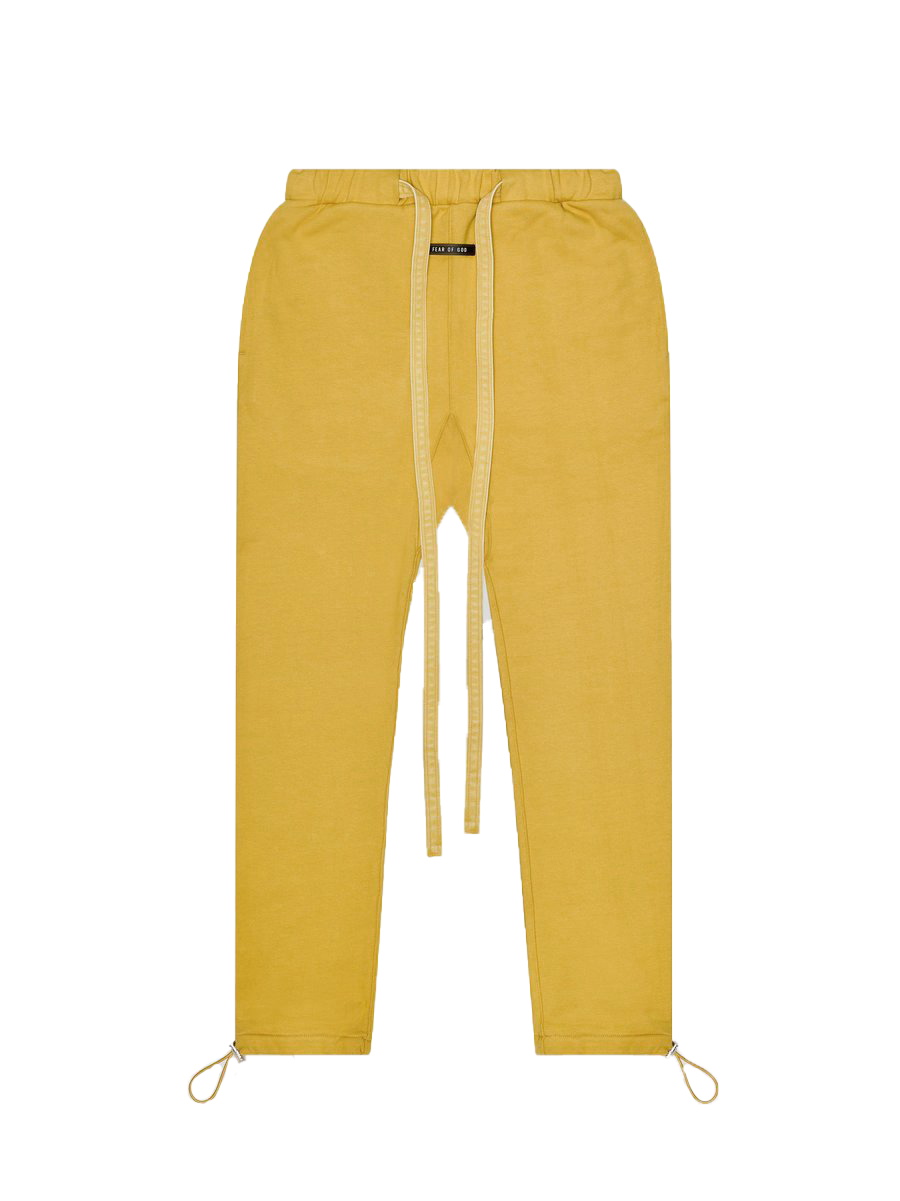 Yellow Drawstring Lounge Pants | islamiyyat.com