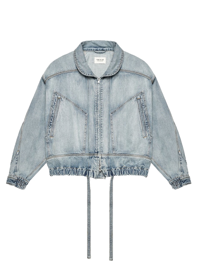 FEAR OF GOD Denim Track Jacket Vintage Indigo - SIXTH COLLECTION - JP