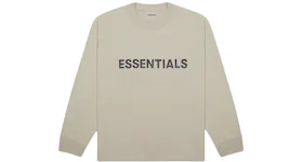 Fear of God Essentials 3D Silicon Applique Boxy Long Sleeve T-Shirt String