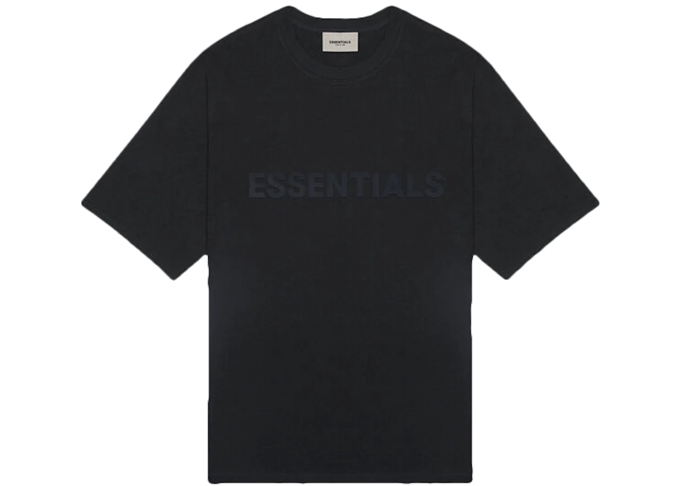 Fear of God Essentials 3D Silicon Applique Boxy T-Shirt Dark Slate/Stretch Limo/Black - SS20 - GB