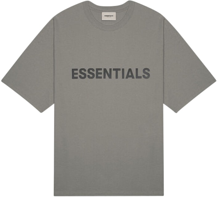 Fear of God ESSENTIALS: Gray Crewneck T-Shirt