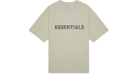 Fear of God Essentials 3D Silicon Applique Boxy T-Shirt Moss