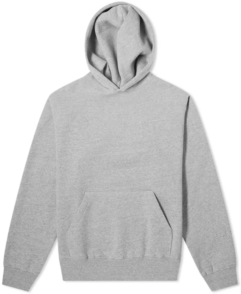 Fear of God Essentials 3D Silicon Applique Pullover Hoodie Heather
