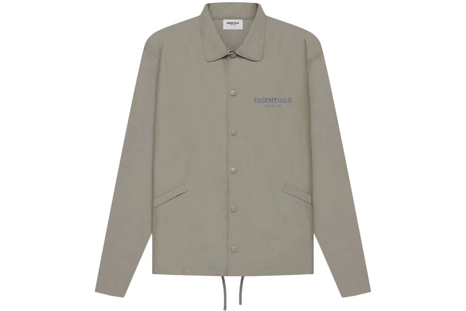 Fear of God Essentials Coaches Jacket Taupe