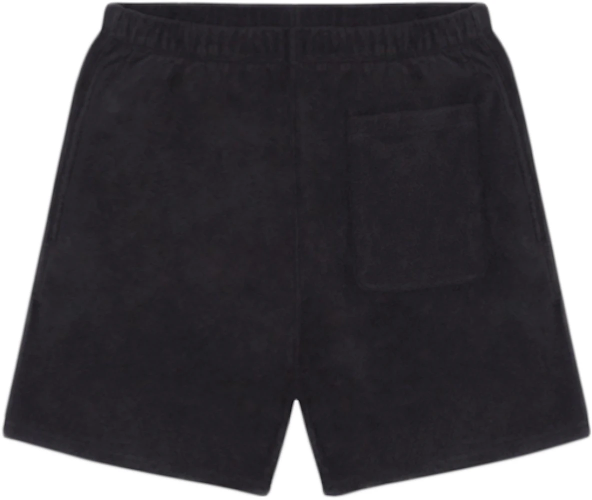 Fear of God Essentials Fleece Shorts Dark Slate/Stretch Limo/Black ...
