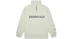 Fear of God Essentials Half Zip Pullover Sweater Alfalfa Sage