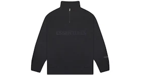 Fear of God Essentials Half Zip Pullover Sweater Dark Slate/Stretch Limo/Black