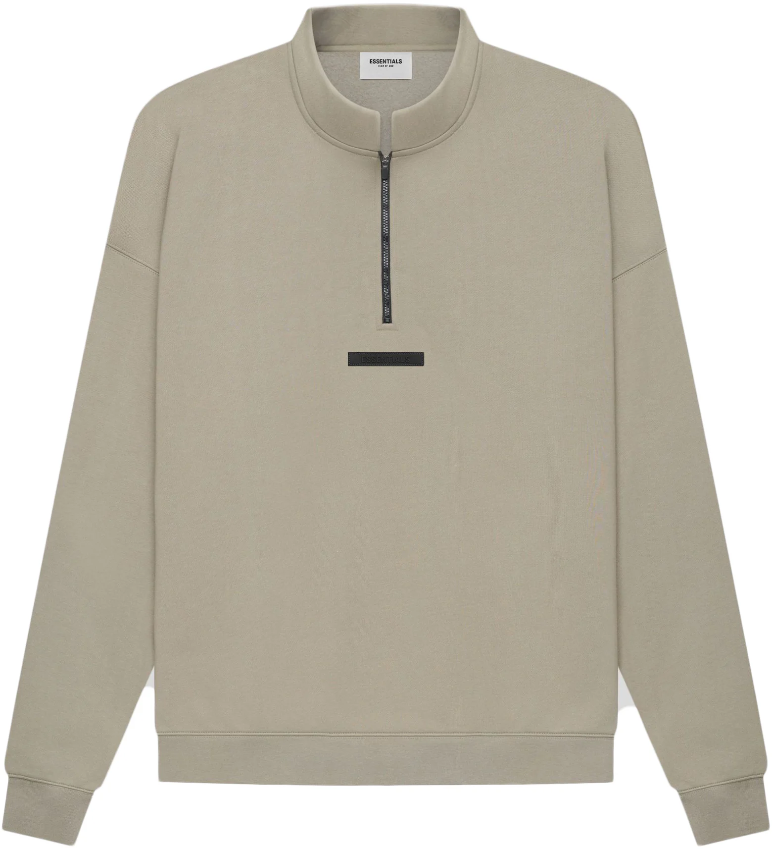 Green Knit Zip-Up Sweater by Fear of God ESSENTIALS on Sale