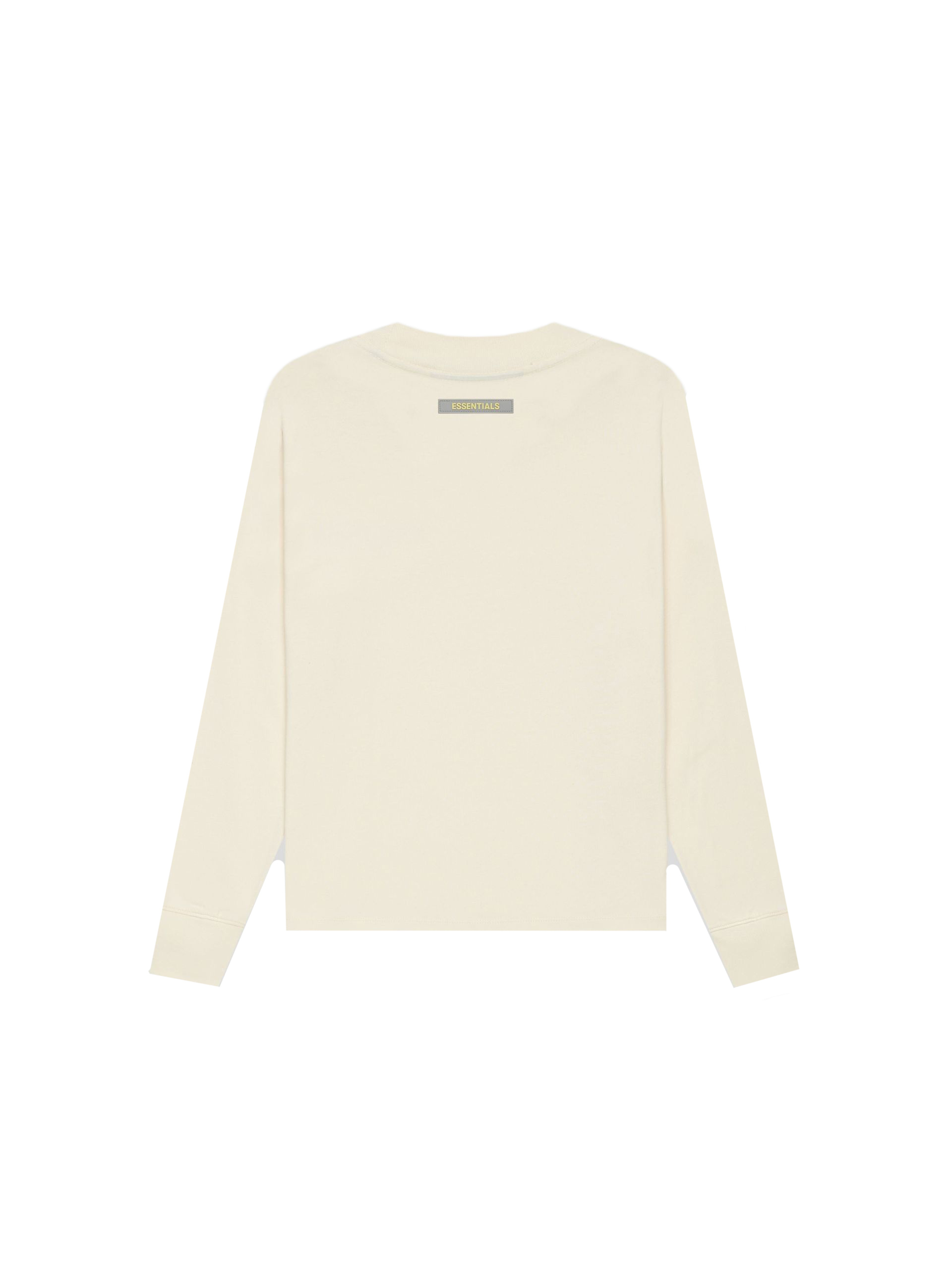 Fear of God Essentials Kids Long Sleeve T-shirt Cream/Buttercream 