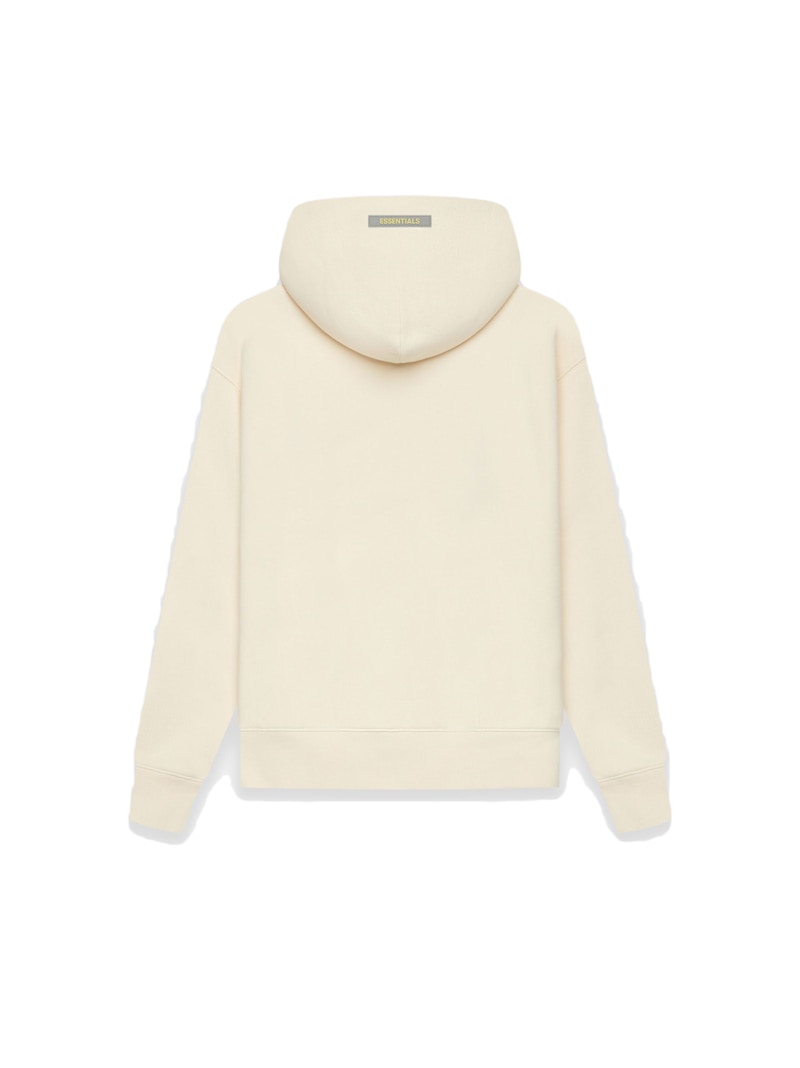 Fear of god clearance essentials hoodie cream