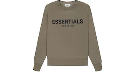 Fear of God Essentials Kids Pullover Crewneck Taupe