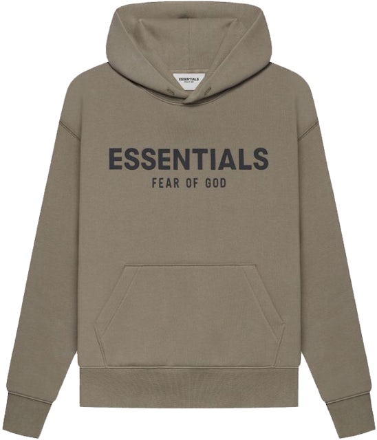 Fear of Essentials - - Kids Kids\' SS21 Taupe US God Hoodie Pullover