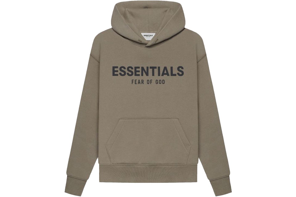 Fear of God Essentials Kids Pullover Hoodie Taupe Kids' - SS21 - US