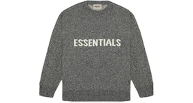 Fear of God Essentials Knit Sweater Grey Melange