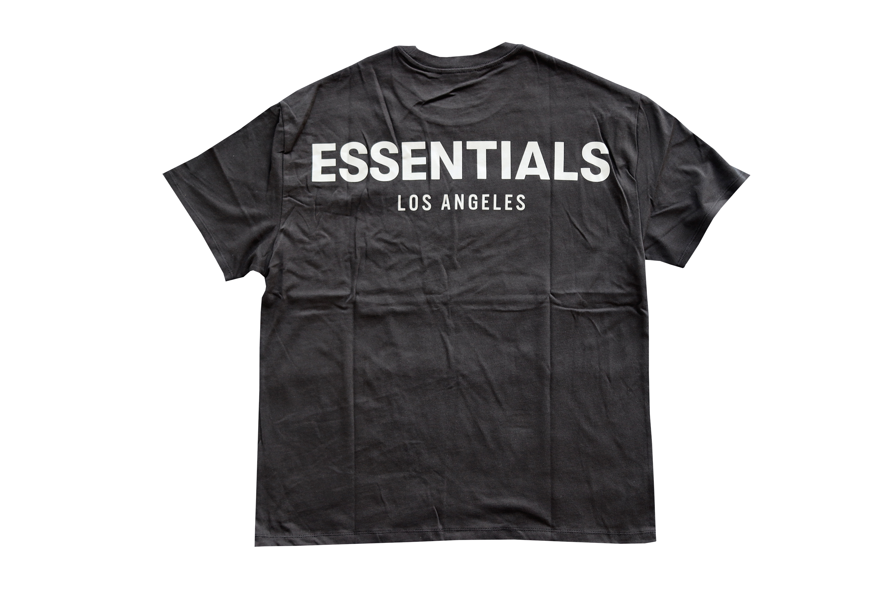 袖丈半袖essentials Los Angeles T BLACK L