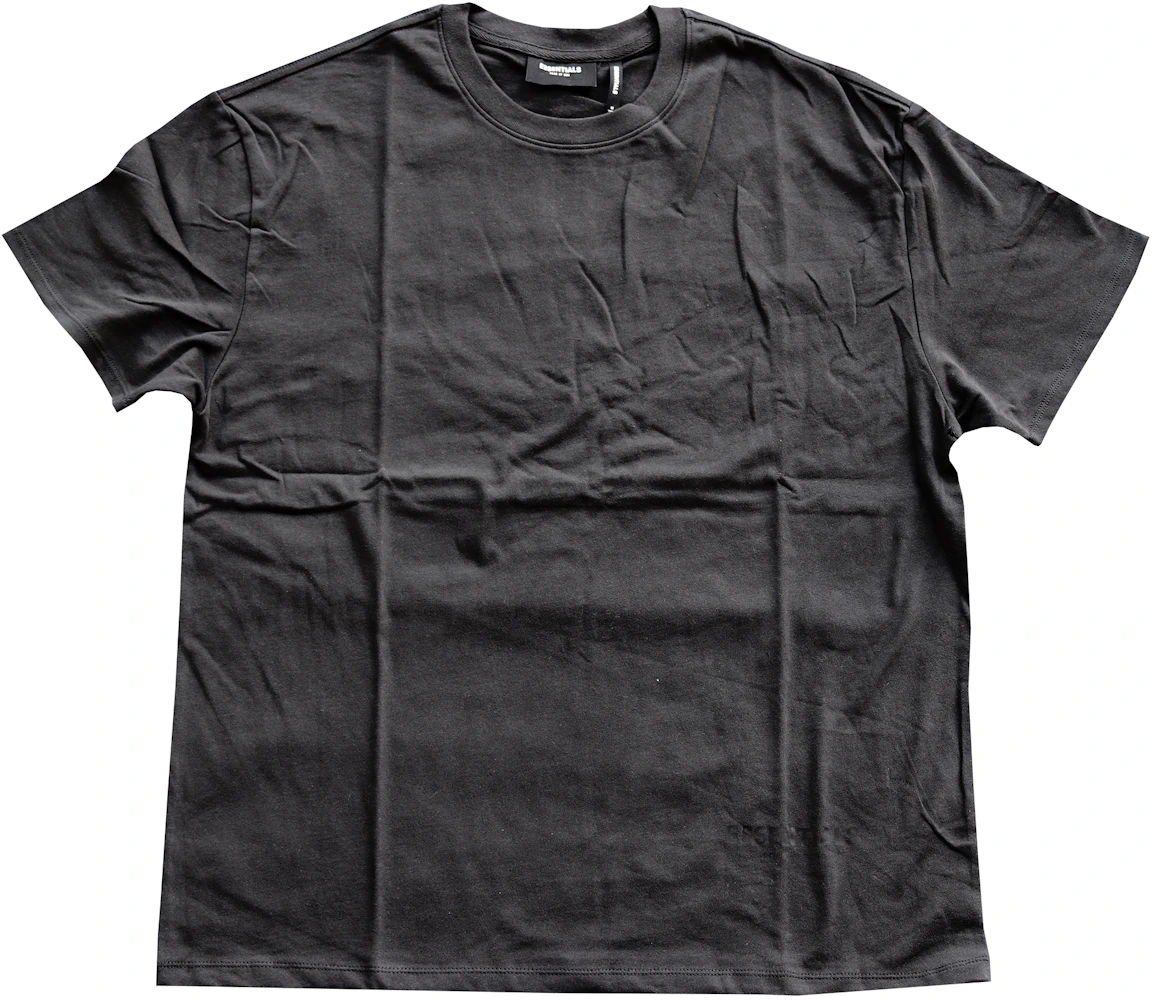 Fear of God Essentials Los Angeles 3M Boxy T-Shirt Black - FW19 - US