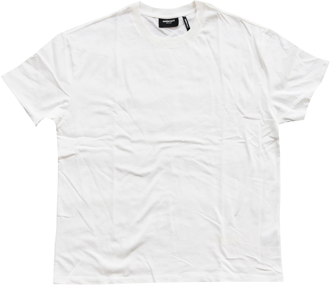 Fear of God Essentials Los Angeles 3M Boxy T-Shirt White - FW19 - US