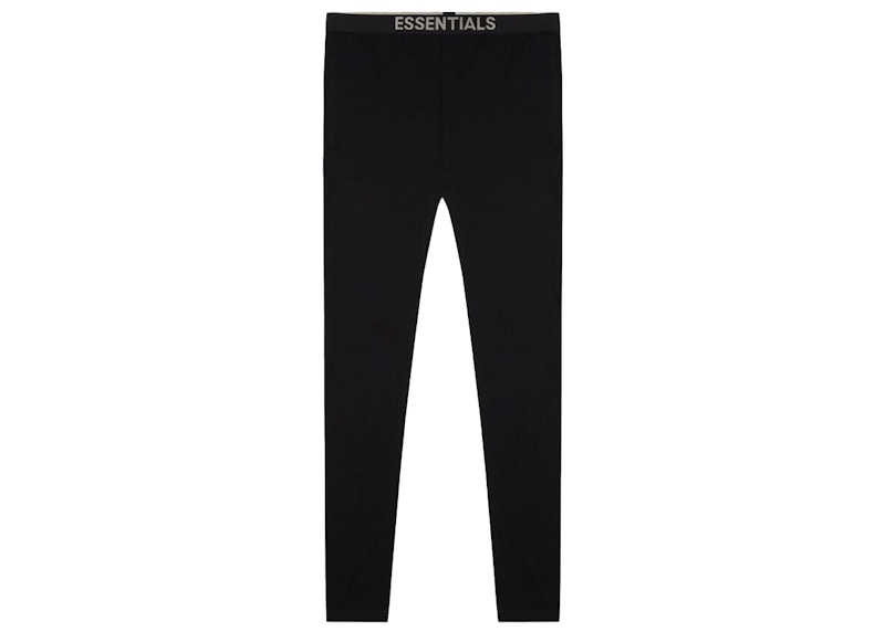 Fear of God Essentials Compression Pants Black Men's - Essentials - US