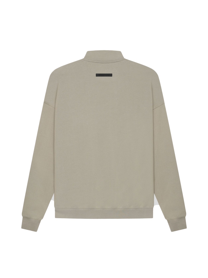 Fear of God Essentials Mock Neck Sweater Moss/Goat