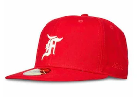 Fear of God Essentials New Era Fitted Cap (FW20) Red/White