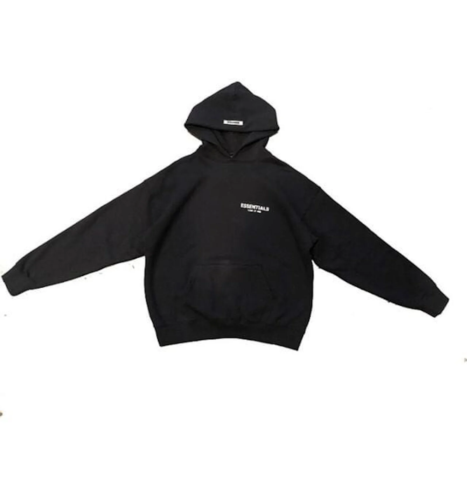 Fear of god essentials photo deals pullover hoodie