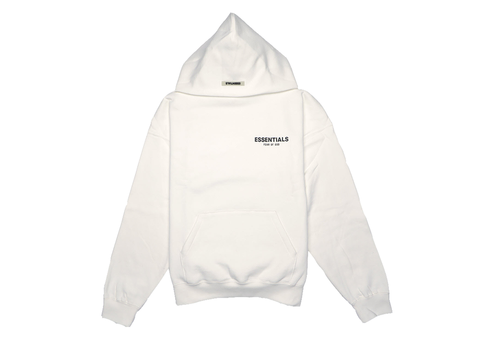 FEAR OF GOD ESSENTIALS Photo Pullover Hoodie (FW19) White