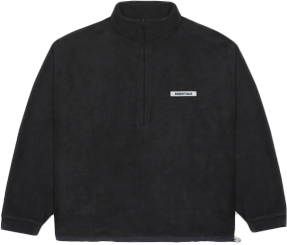 Fear of God Essentials Polar Fleece Half-Zip Sweater Dark Slate