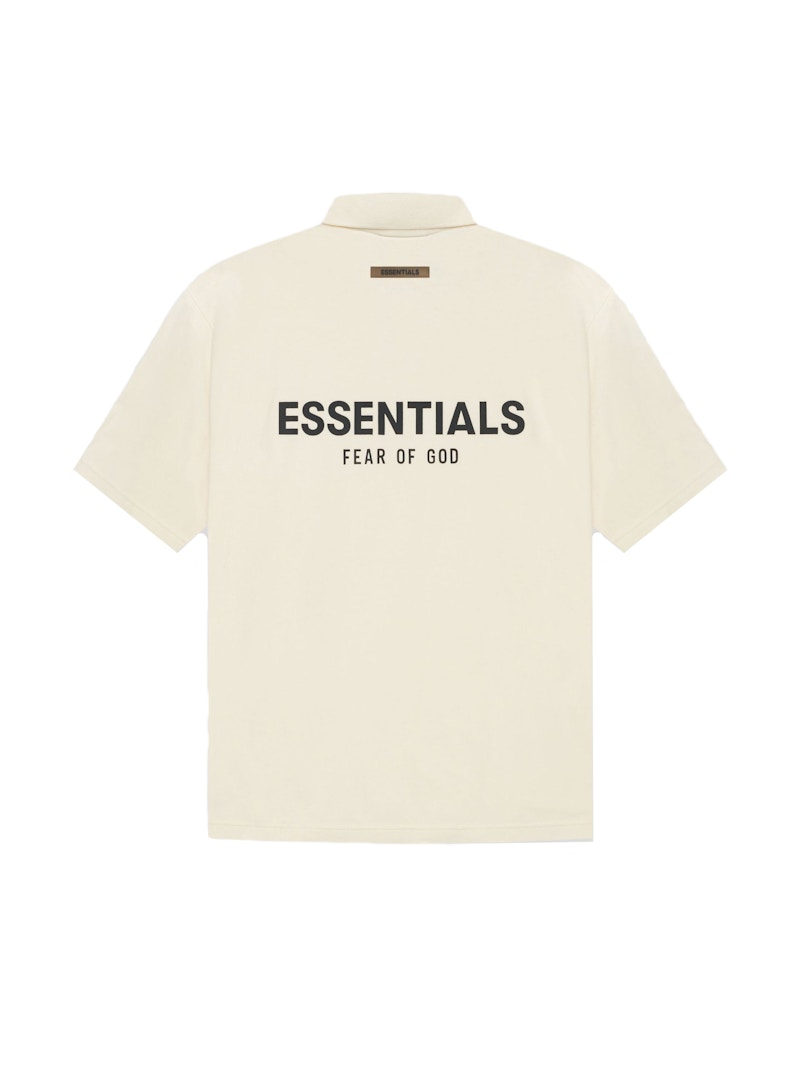 Fear of God Essentials Polo Cream/Buttercream - SS21 - US