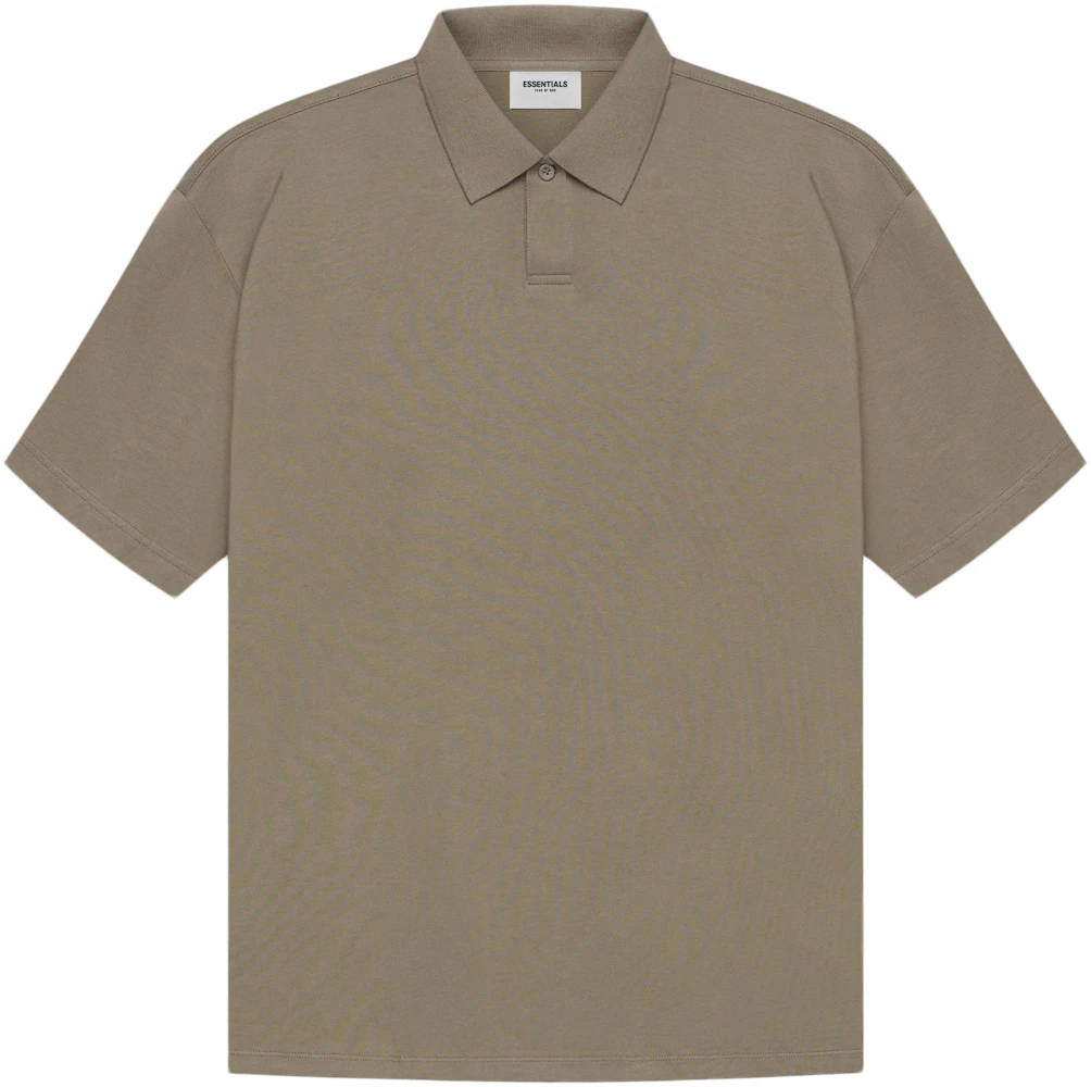 Fear of God Essentials Polo Taupe - SS21 - US