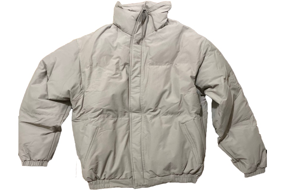 Fear Of God Essentials Puffer Jacket Grey Fw19 Fear Of God Essentials Puffer Jacket Grey Fw19