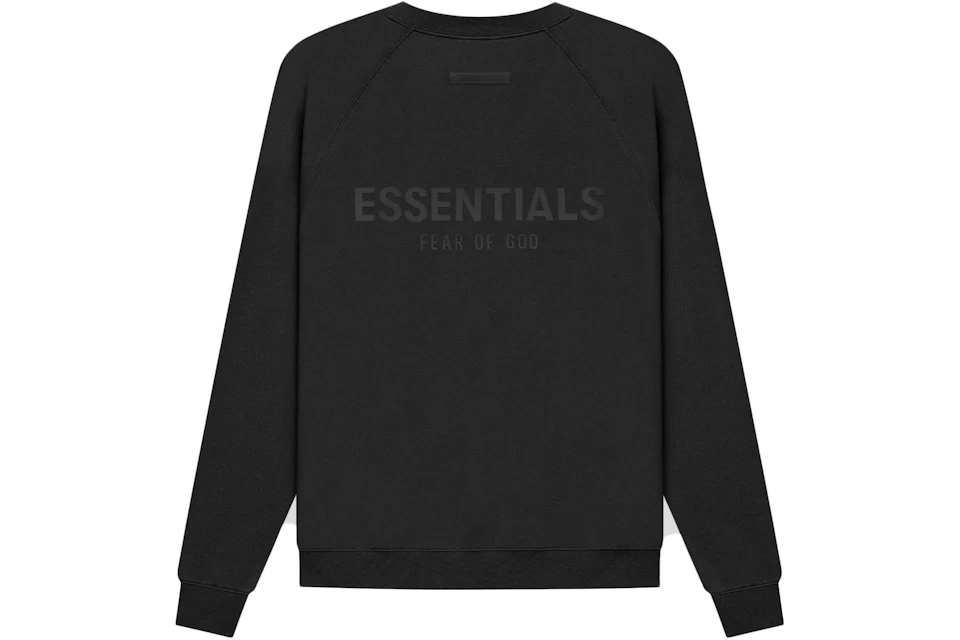 Fear of God Essentials Pull-Over Crewneck Black/Stretch Limo