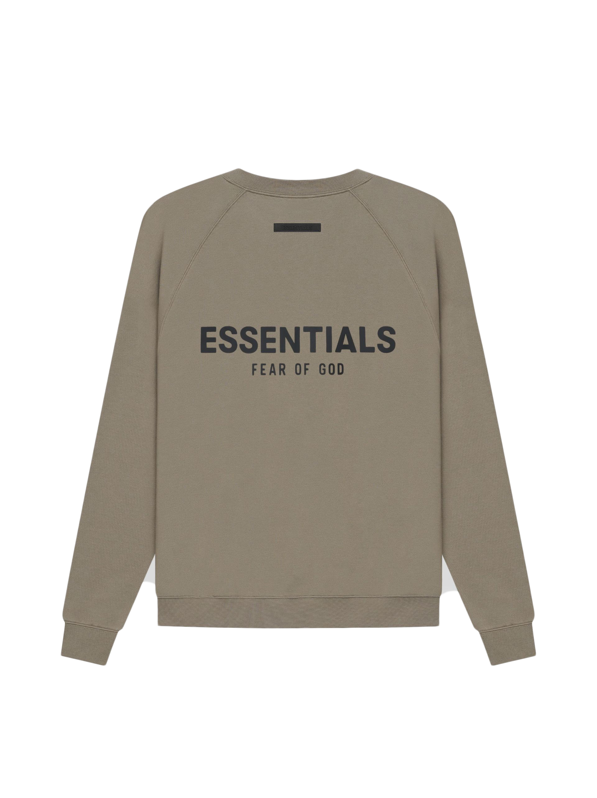Fear of God Essentials Pull-Over Crewneck Taupe - SS21 - US