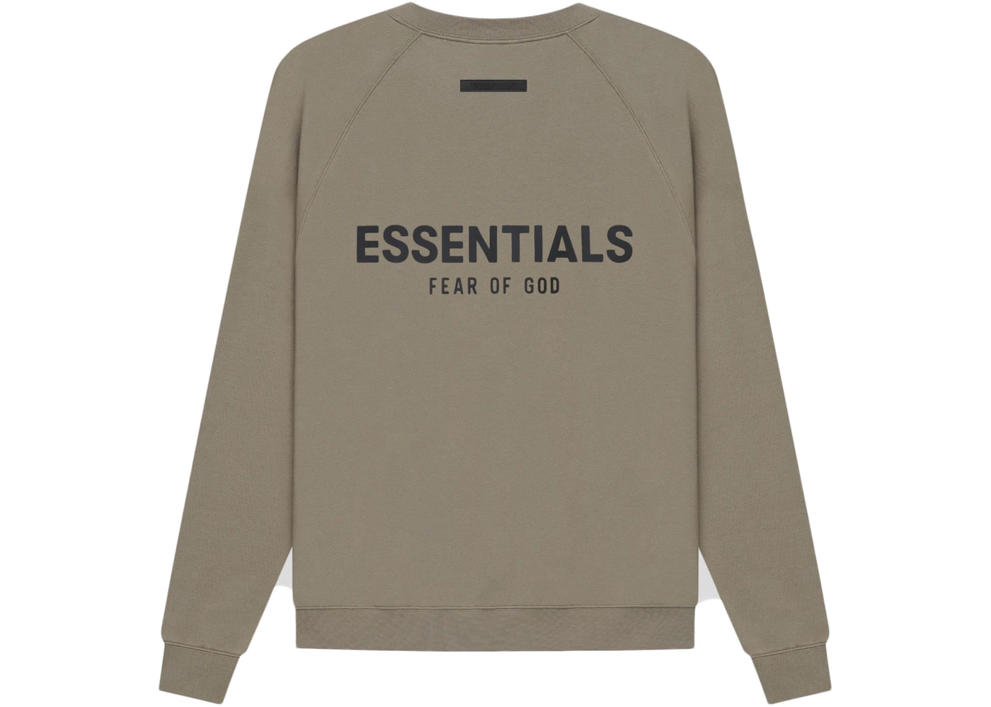 Fear of God Essentials Pull-Over Crewneck Taupe - SS21 - US