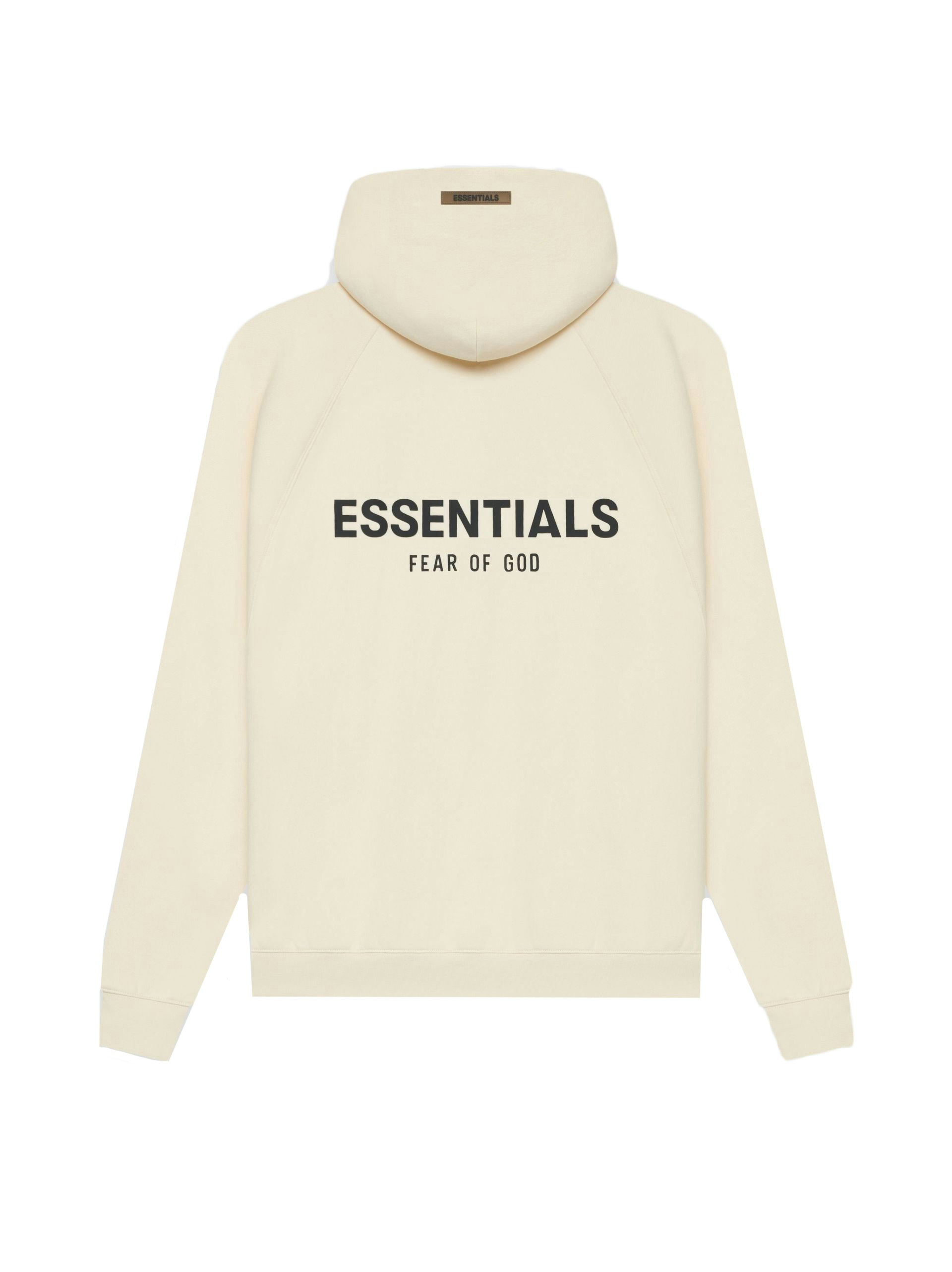Fear of God Essentials Pull-Over Hoodie (SS21) Cream/Buttercream - SS21 - US