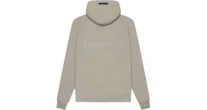 Fear of God Essentials Pull-Over Hoodie (SS21) Black/Stretch Limo ...