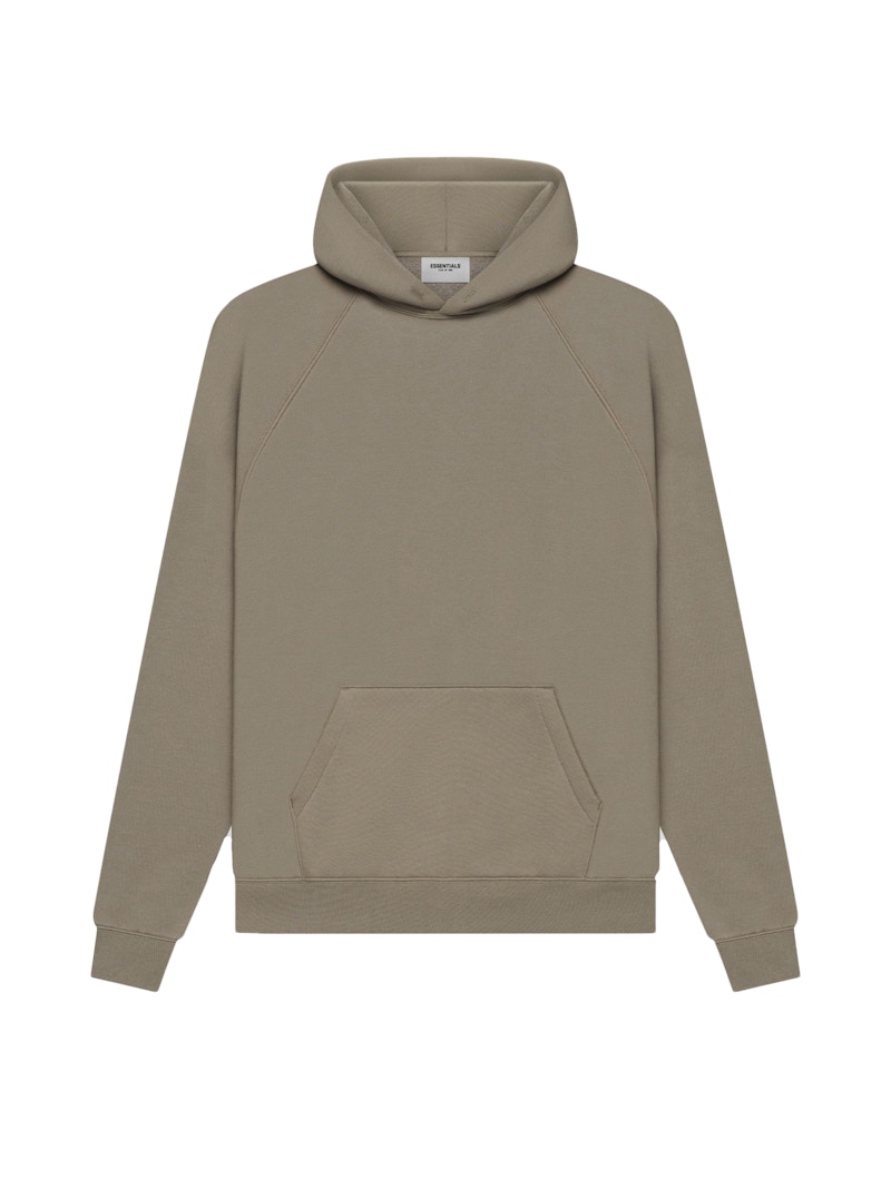 Fear of God Essentials Pull-Over Hoodie (SS21) Taupe - SS21 - US