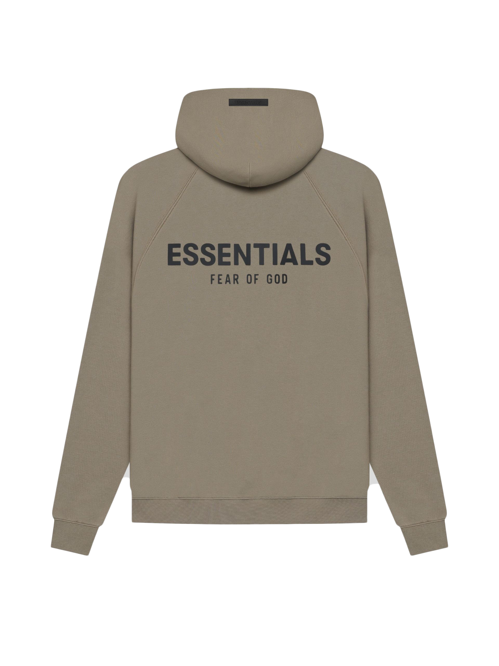 Fear of God Essentials Pull-Over Hoodie (SS21) Taupe - SS21 - US