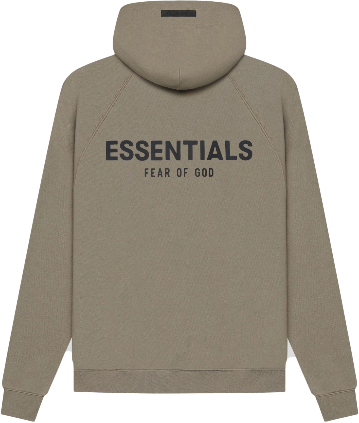 Magistraat Zeg opzij Melodieus Fear of God Essentials Pull-Over Hoodie (SS21) Taupe - SS21 - US