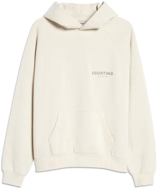 Fear of God Essentials Pullover Hoodie Stone/Oat Men's - SS21 - US
