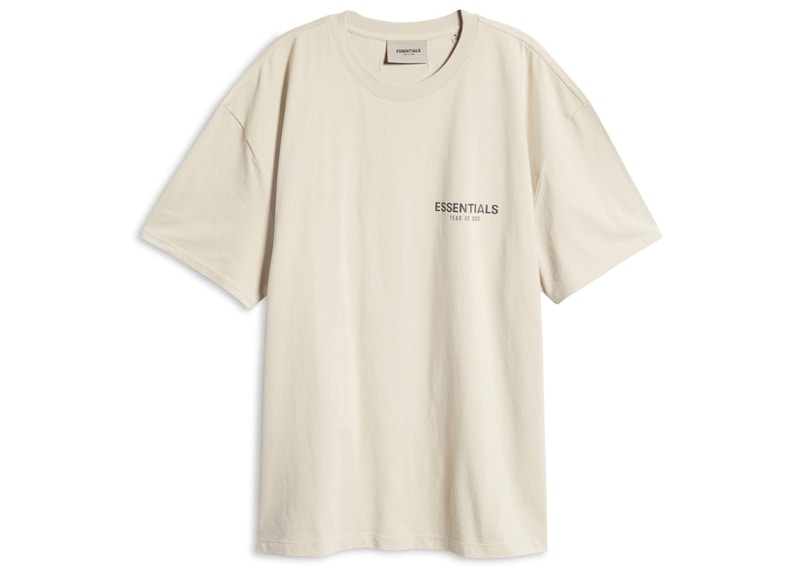 Fear of God Essentials T-shirt Stone/Oat Men's - SS21 - US